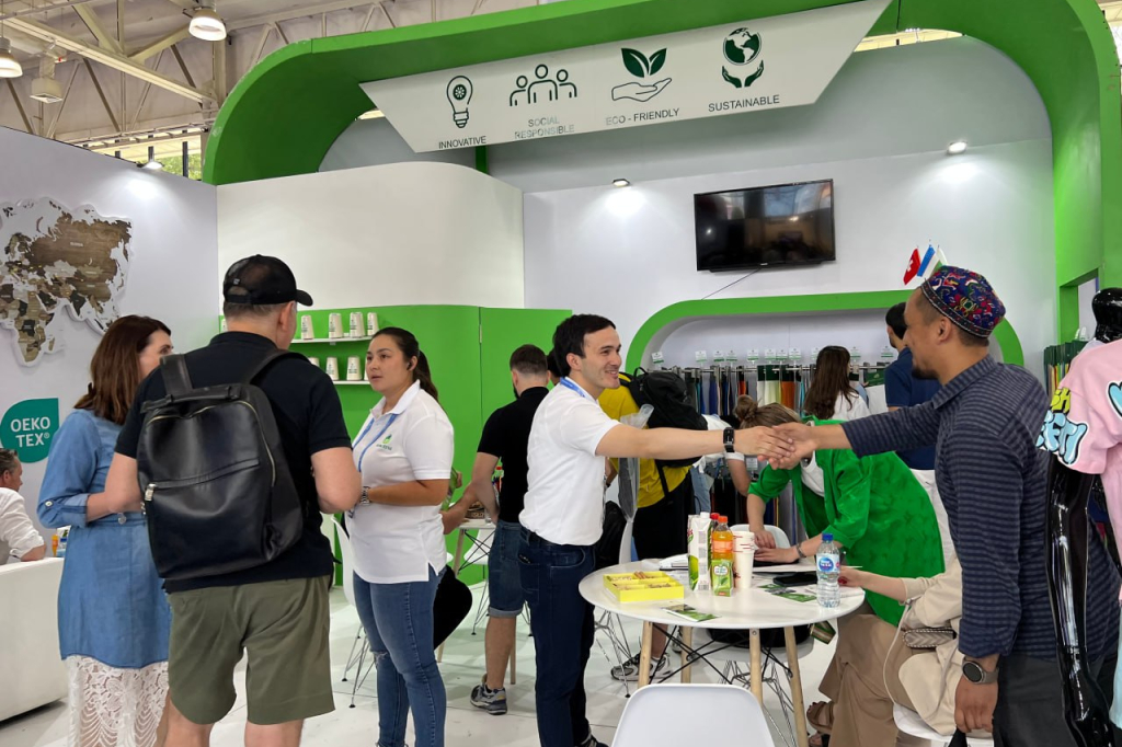 The Global Textile team concluded its participation in the UzTextileExpo 2023 Spring exhibition